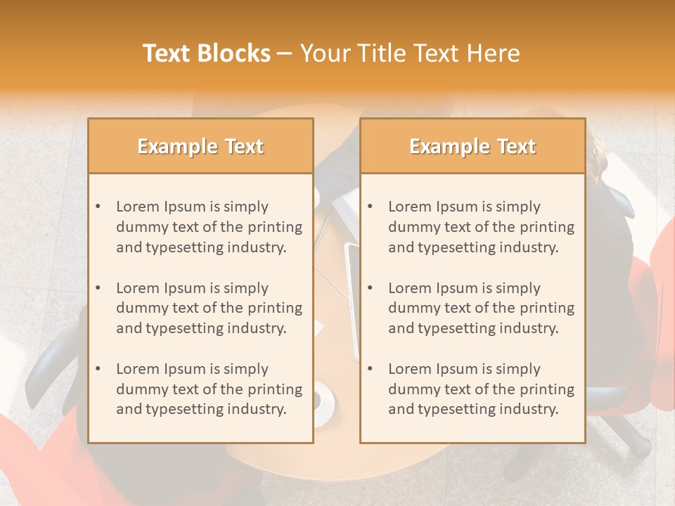 A Group Of People Sitting At A Table With Laptops PowerPoint Template