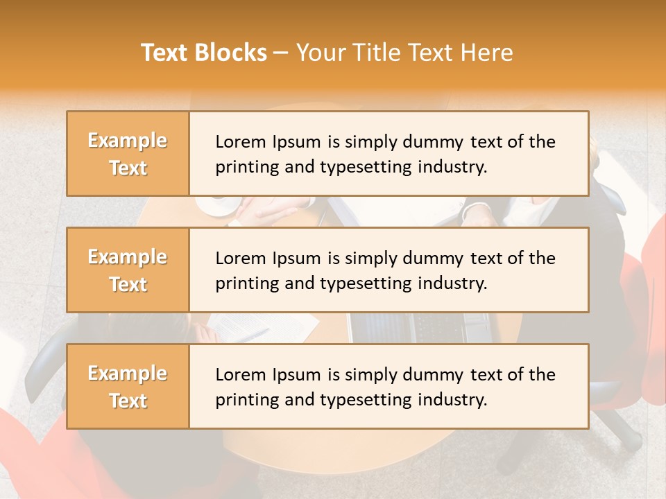A Group Of People Sitting At A Table With Laptops PowerPoint Template