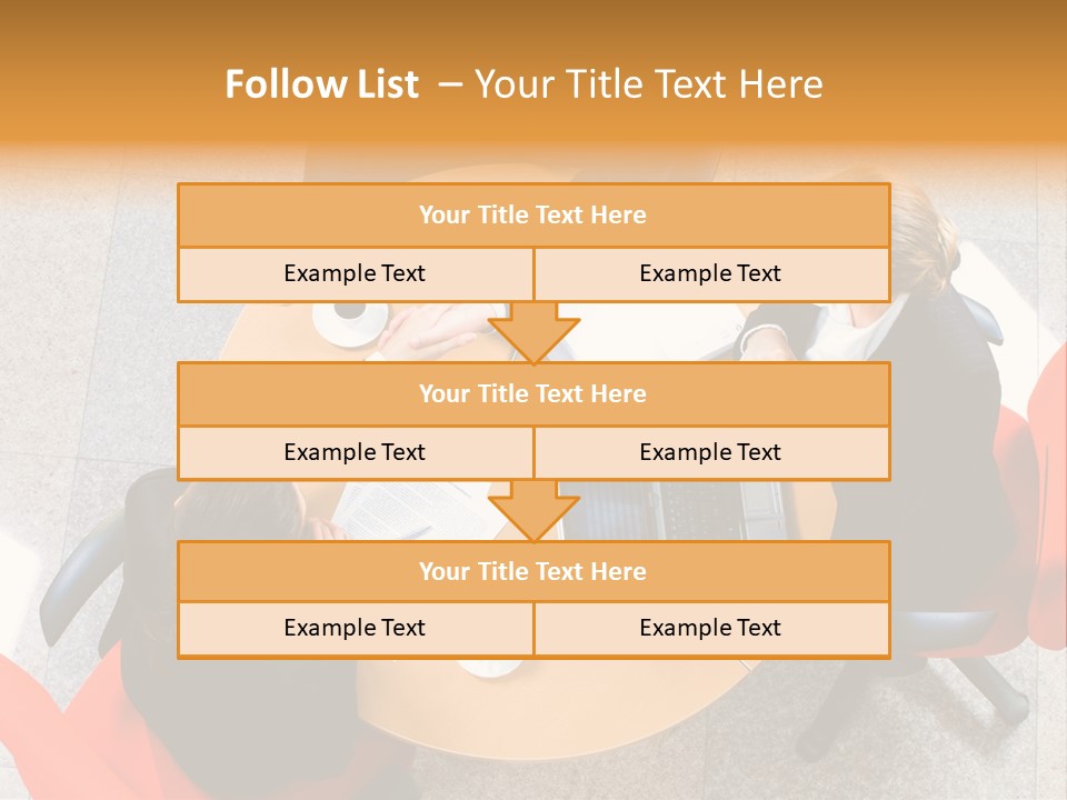 A Group Of People Sitting At A Table With Laptops PowerPoint Template