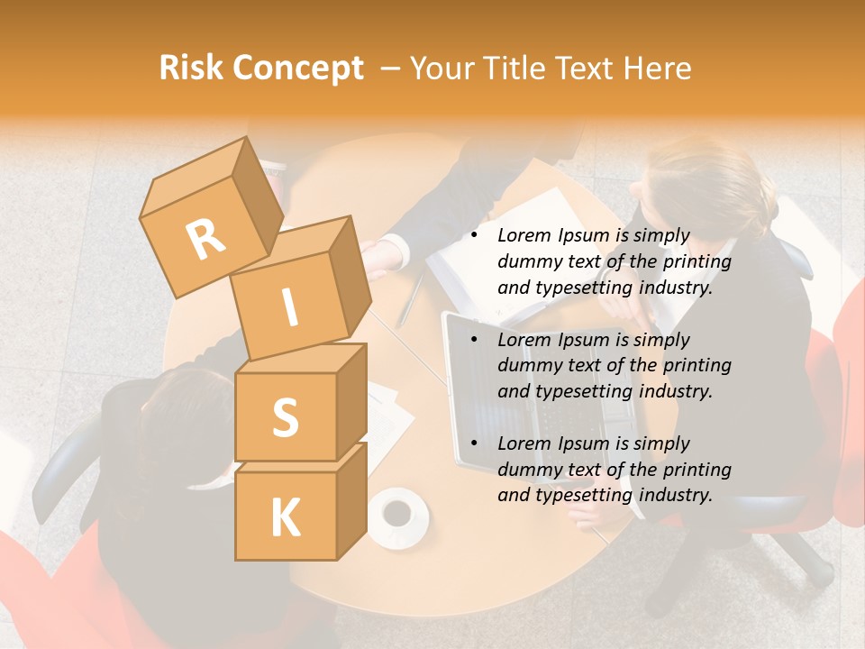 A Group Of People Sitting At A Table With Laptops PowerPoint Template