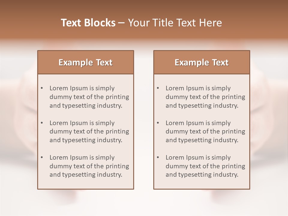 Photo Of Female Fingers On A White Background PowerPoint Template