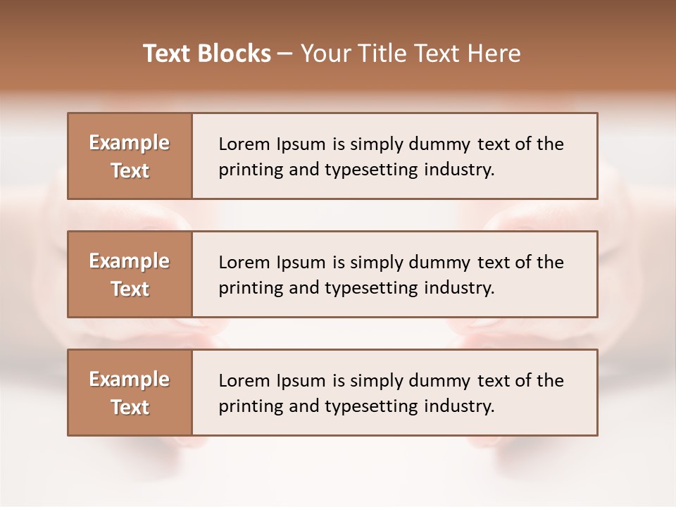 Photo Of Female Fingers On A White Background PowerPoint Template