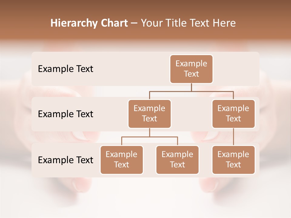Photo Of Female Fingers On A White Background PowerPoint Template
