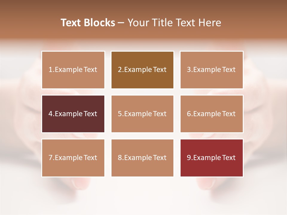 Photo Of Female Fingers On A White Background PowerPoint Template