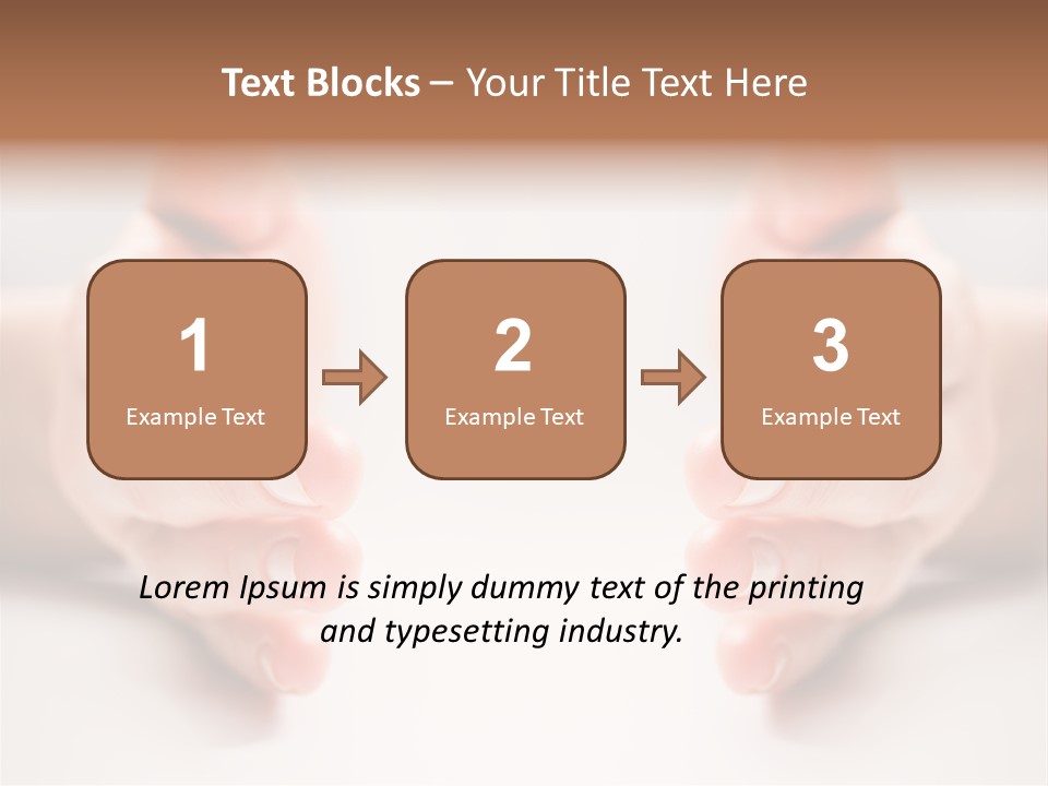 Photo Of Female Fingers On A White Background PowerPoint Template