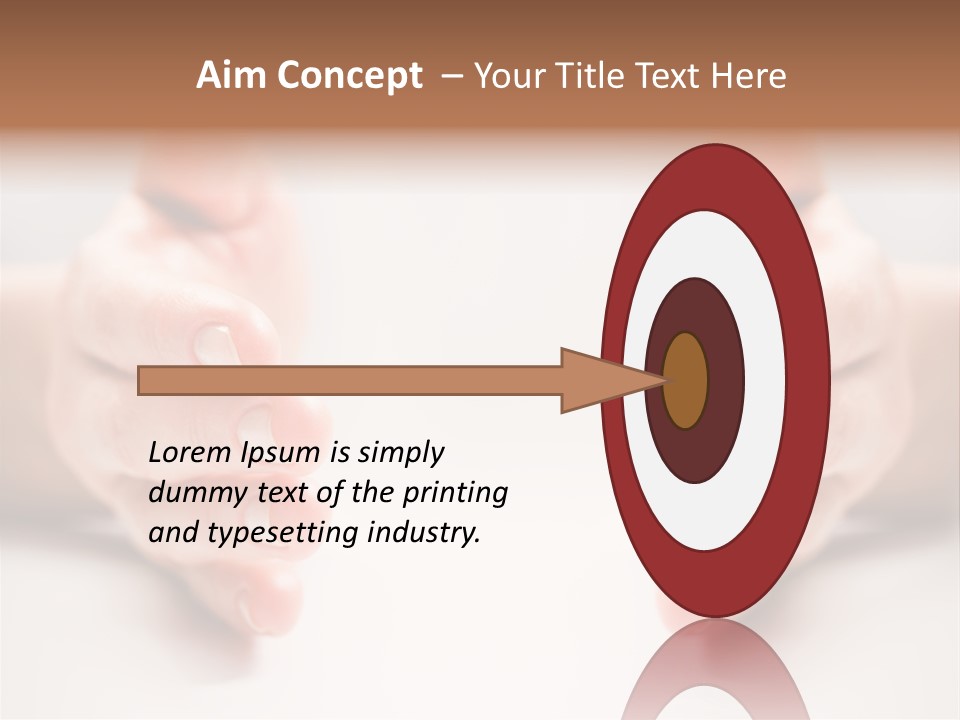 Photo Of Female Fingers On A White Background PowerPoint Template