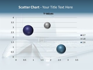 Components Of A Personal Computer: Monitor, Mouse, Keyboard, Stylized In Metallic Style PowerPoint Template