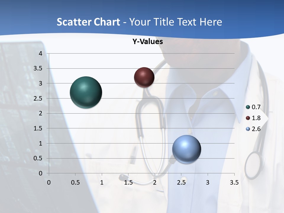 Minority Doctor Set On White Background PowerPoint Template