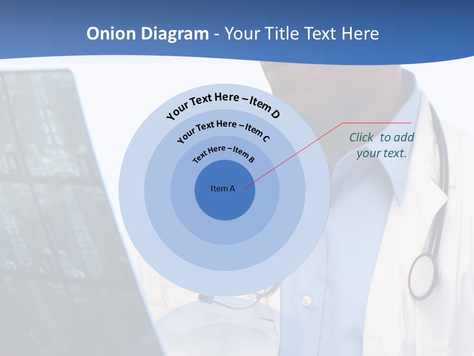 Minority Doctor Set On White Background PowerPoint Template