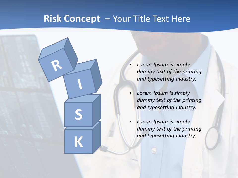 Minority Doctor Set On White Background PowerPoint Template