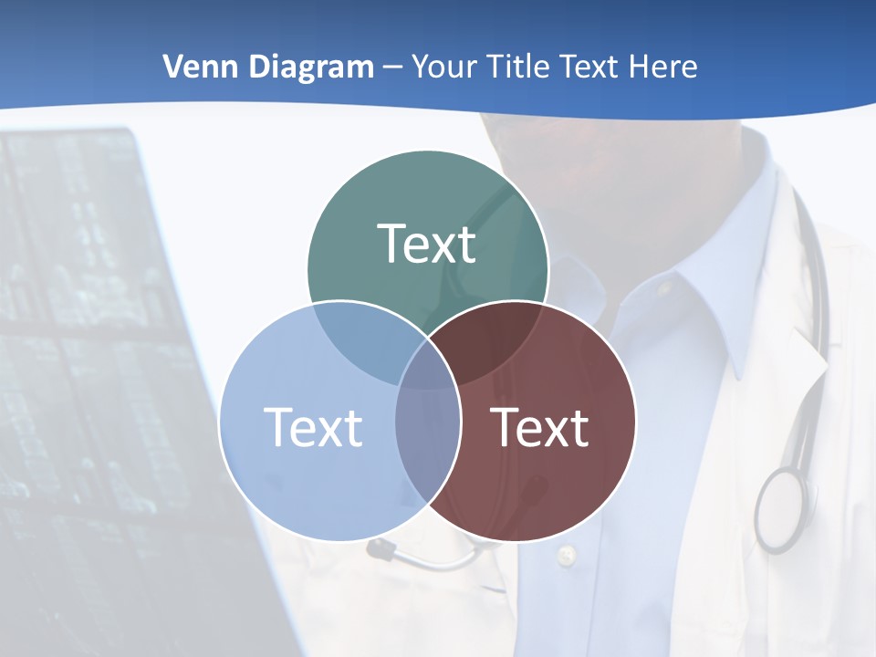 Minority Doctor Set On White Background PowerPoint Template