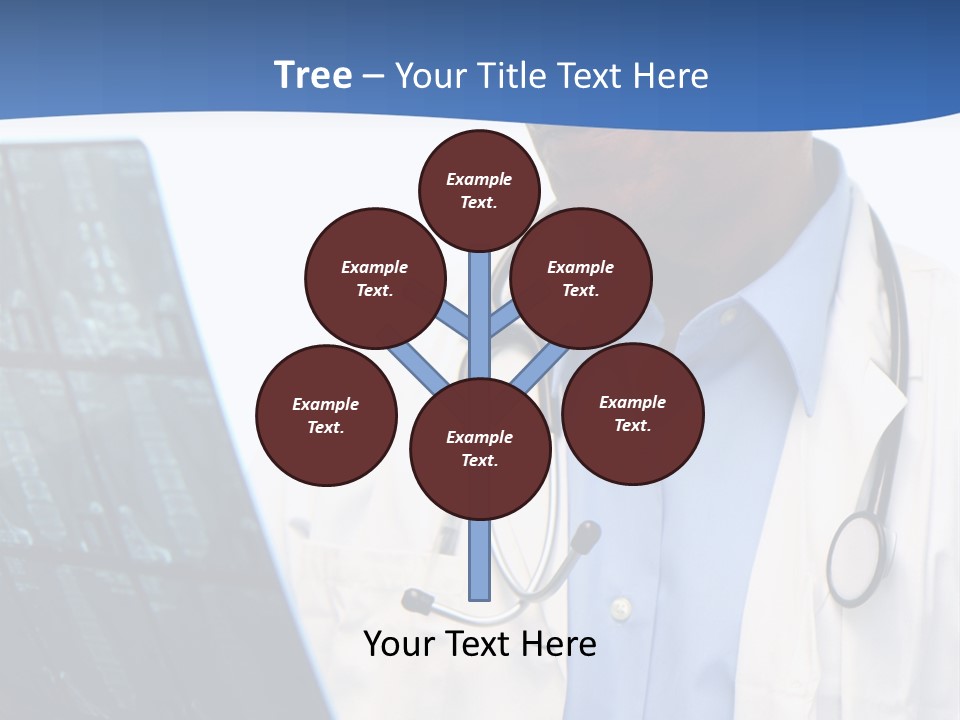 Minority Doctor Set On White Background PowerPoint Template