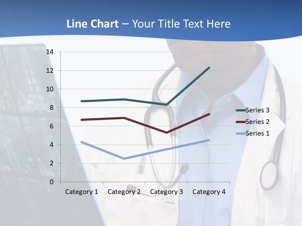 Minority Doctor Set On White Background PowerPoint Template