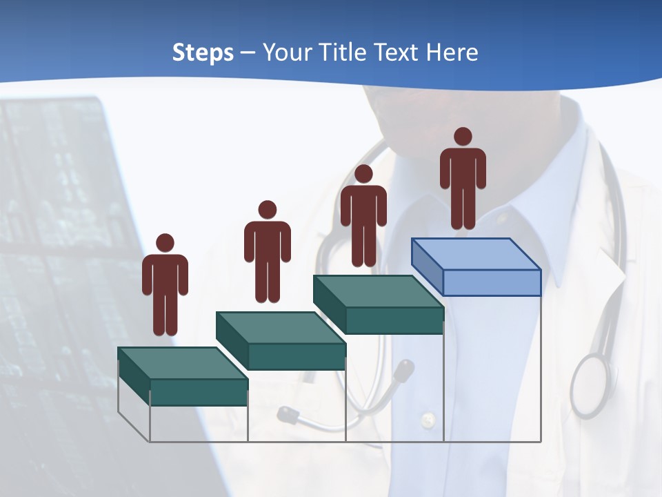 Minority Doctor Set On White Background PowerPoint Template