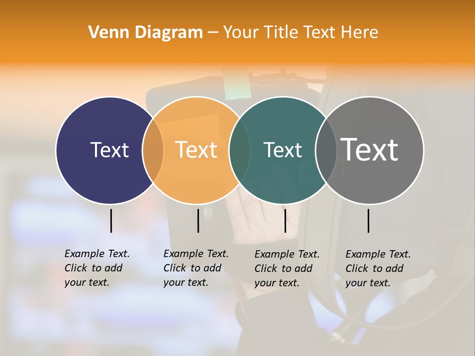 Cameraman And Newscast PowerPoint Template