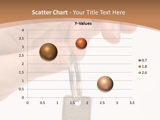 Close Up Of A Person's Hand, Handing Over A Key. Focus On The Key. Isolated On A White Background. PowerPoint Template