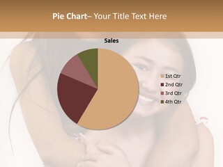 Girls Hugging PowerPoint Template