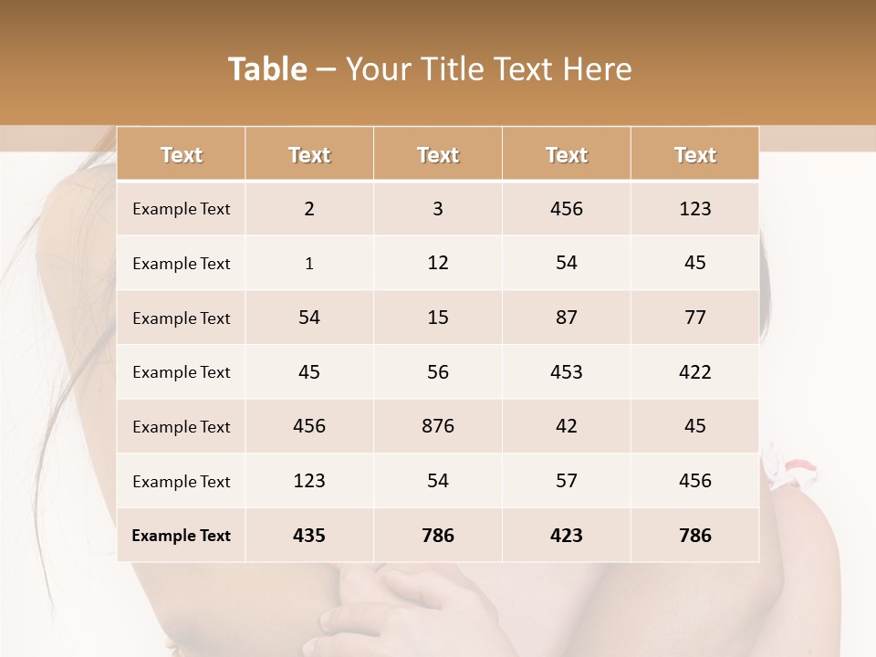 Girls Hugging PowerPoint Template