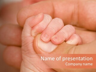 Only Ten Days Old PowerPoint Template