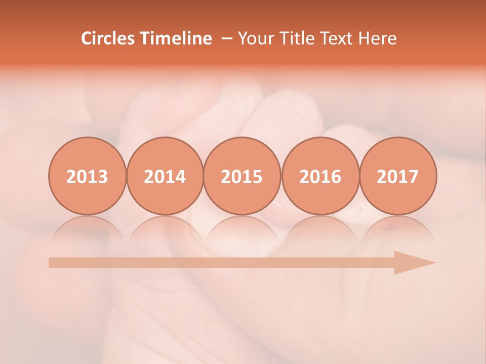 Only Ten Days Old PowerPoint Template