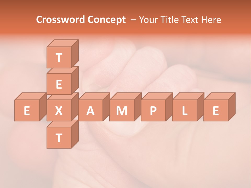 Only Ten Days Old PowerPoint Template