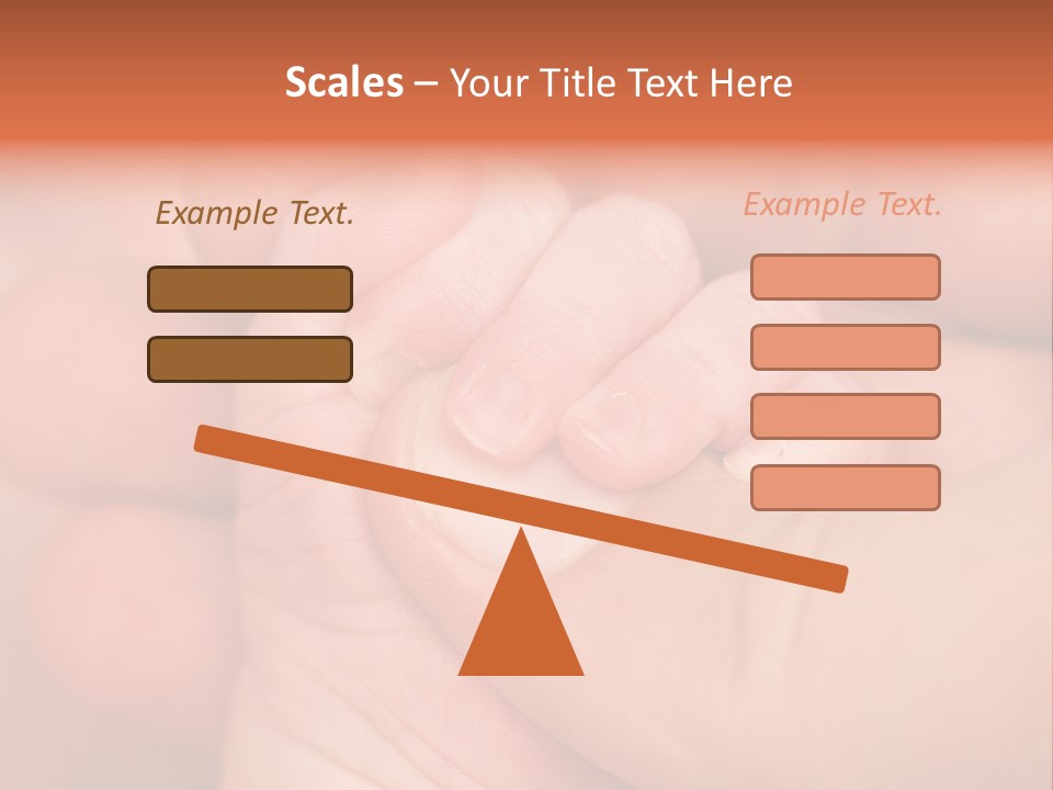 Only Ten Days Old PowerPoint Template
