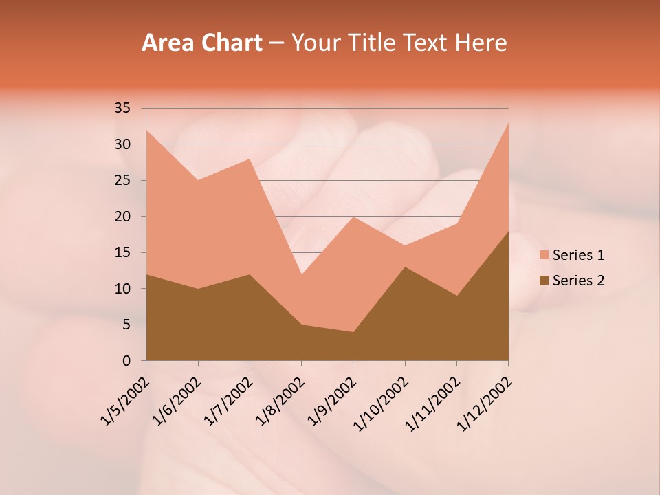 Only Ten Days Old PowerPoint Template