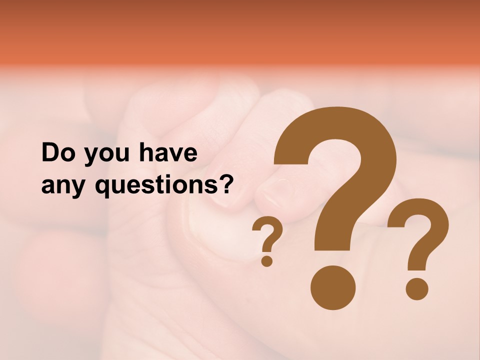 Only Ten Days Old PowerPoint Template