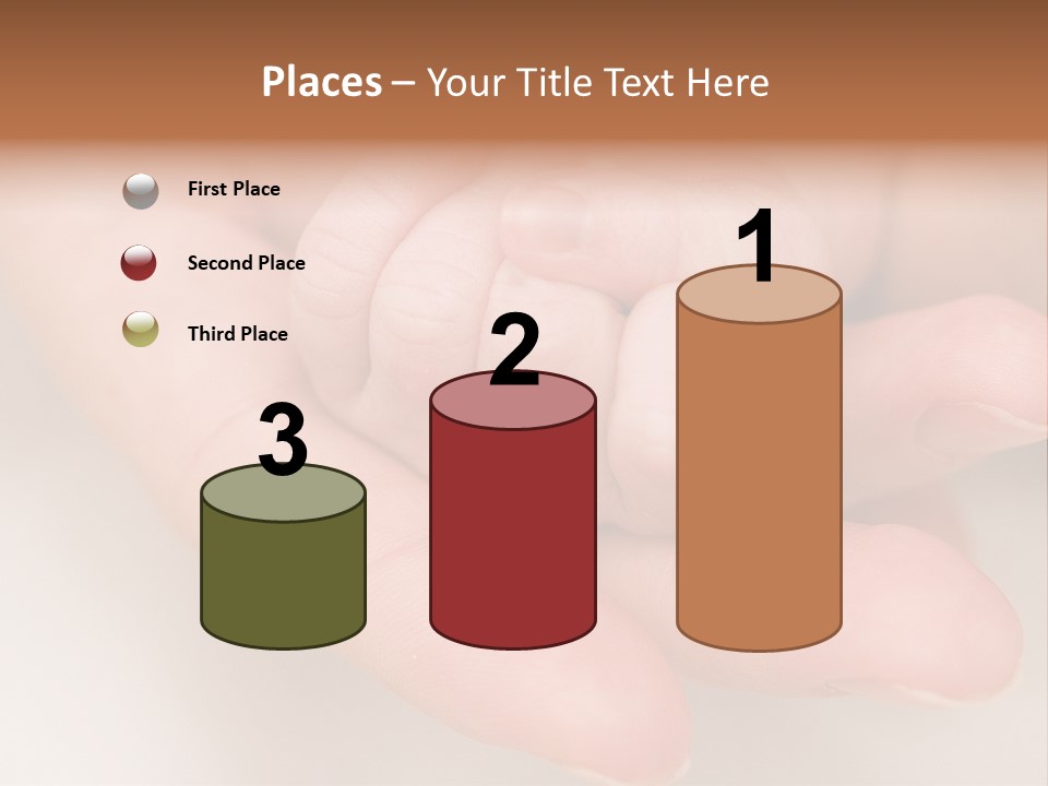 Only Ten Days Old PowerPoint Template