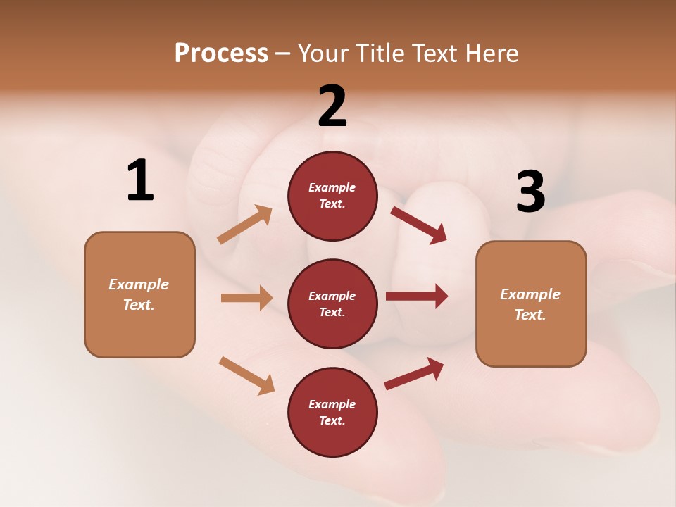 Only Ten Days Old PowerPoint Template
