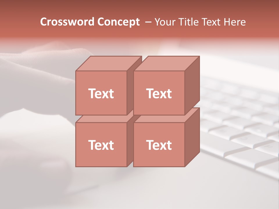 A Person Is Typing On A Laptop Keyboard PowerPoint Template