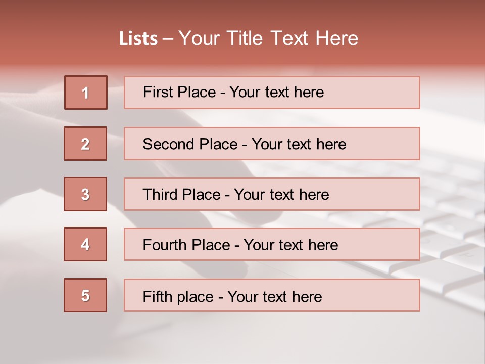 A Person Is Typing On A Laptop Keyboard PowerPoint Template