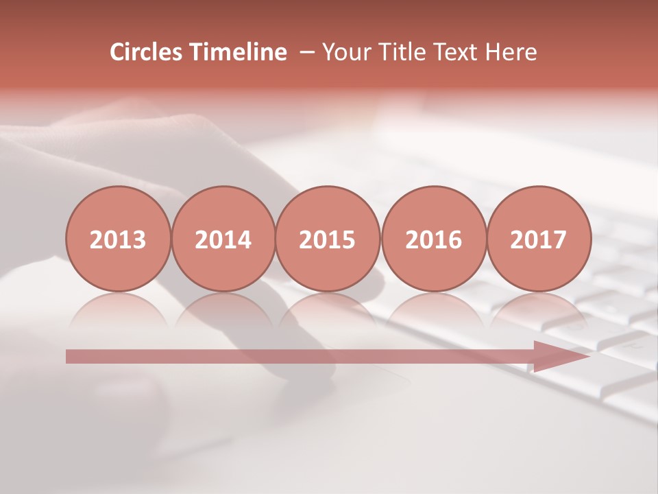 A Person Is Typing On A Laptop Keyboard PowerPoint Template