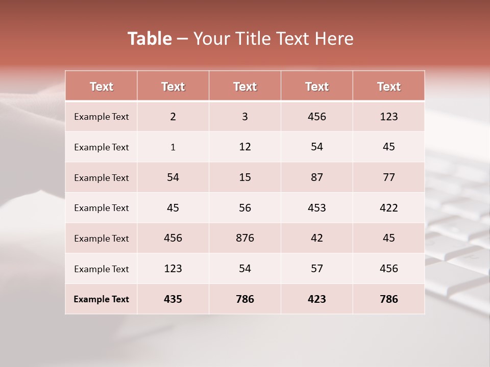 A Person Is Typing On A Laptop Keyboard PowerPoint Template