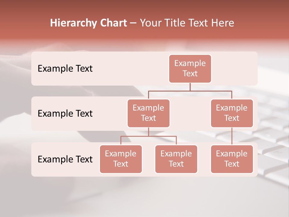 A Person Is Typing On A Laptop Keyboard PowerPoint Template
