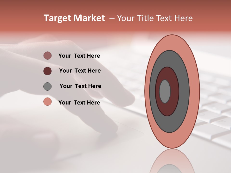 A Person Is Typing On A Laptop Keyboard PowerPoint Template