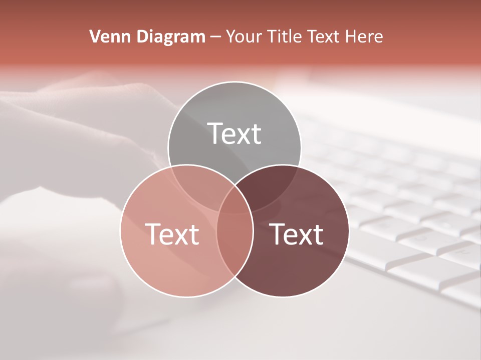 A Person Is Typing On A Laptop Keyboard PowerPoint Template