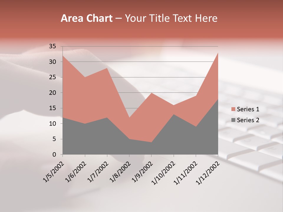 A Person Is Typing On A Laptop Keyboard PowerPoint Template
