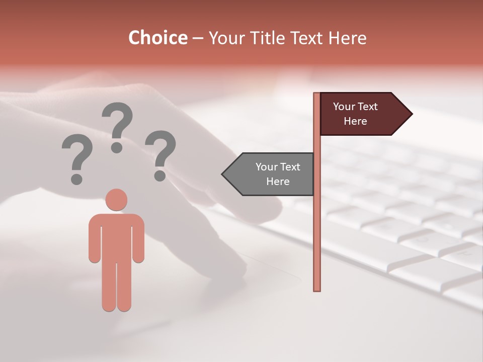 A Person Is Typing On A Laptop Keyboard PowerPoint Template