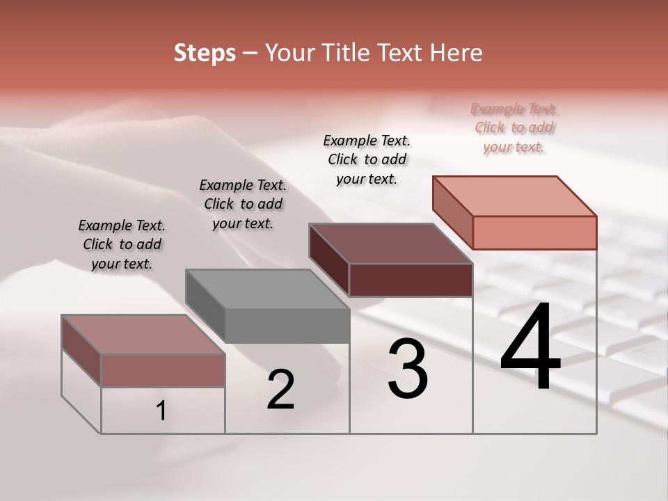 A Person Is Typing On A Laptop Keyboard PowerPoint Template