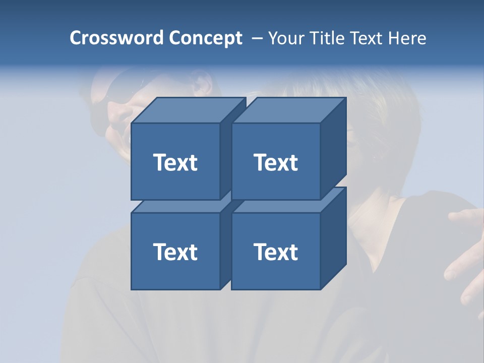 Couple Against The Sky PowerPoint Template