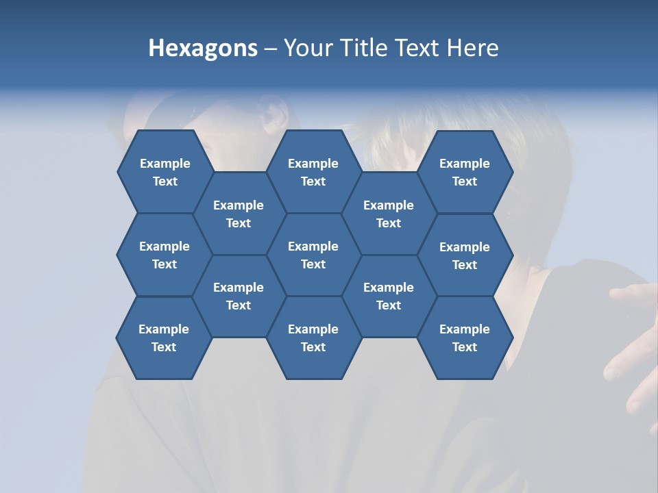 Couple Against The Sky PowerPoint Template