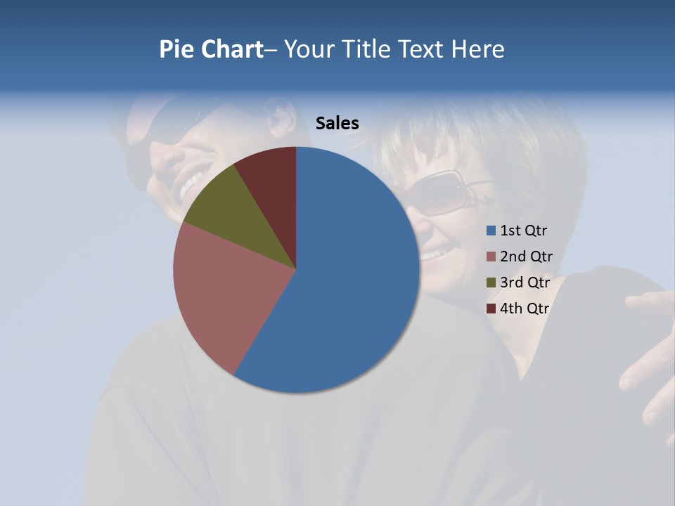 Couple Against The Sky PowerPoint Template