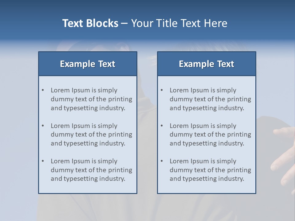 Couple Against The Sky PowerPoint Template