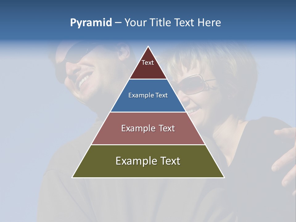 Couple Against The Sky PowerPoint Template