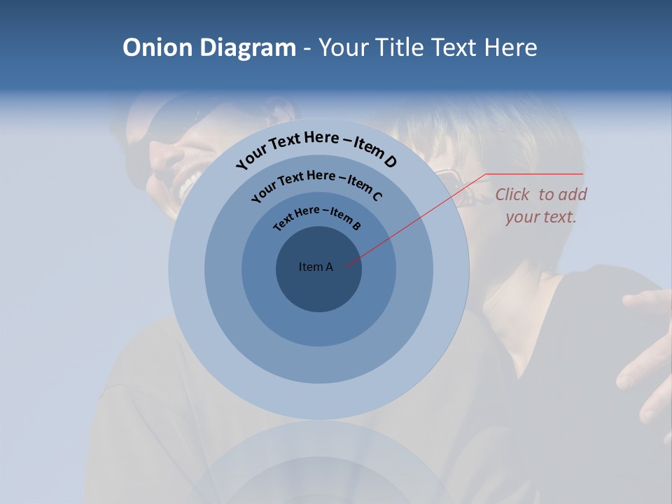 Couple Against The Sky PowerPoint Template