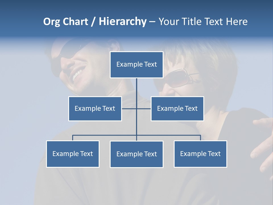 Couple Against The Sky PowerPoint Template