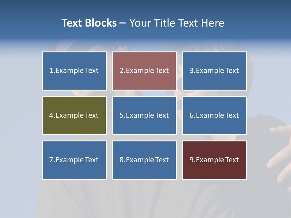 Couple Against The Sky PowerPoint Template