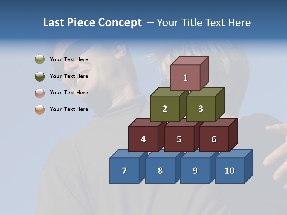 Couple Against The Sky PowerPoint Template