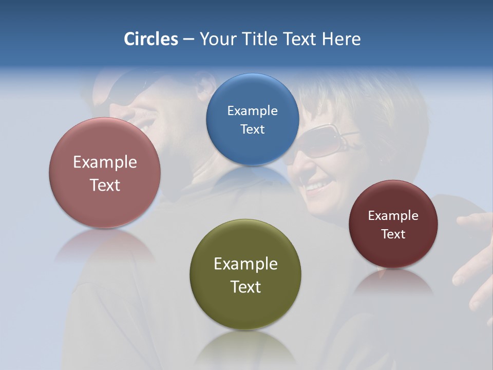 Couple Against The Sky PowerPoint Template